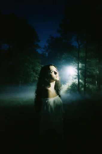 Eerie Luminescent Nocturne style reference image — surreal atmosphere