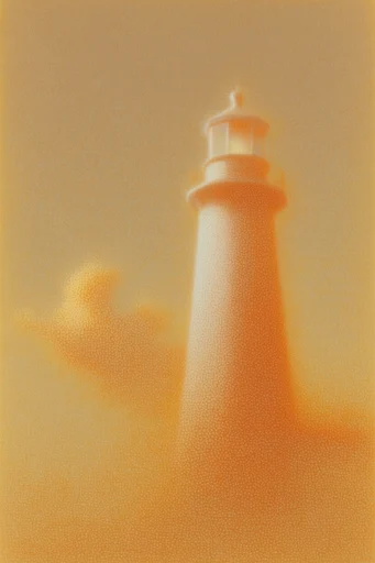 Ethereal Amber Minimalism style reference image — ethereal backlighting