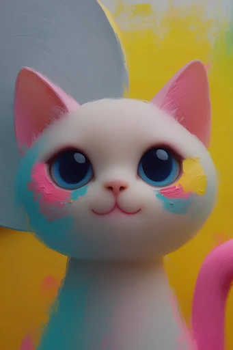 Prismatic Avant-Garde Beauty style reference image — glossy makeup finish