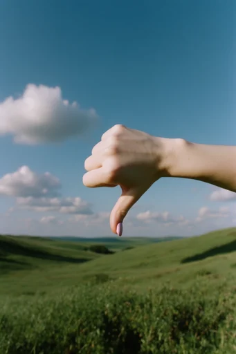 Surreal Pastoral Romanticism style reference image — vibrant pastoral landscape