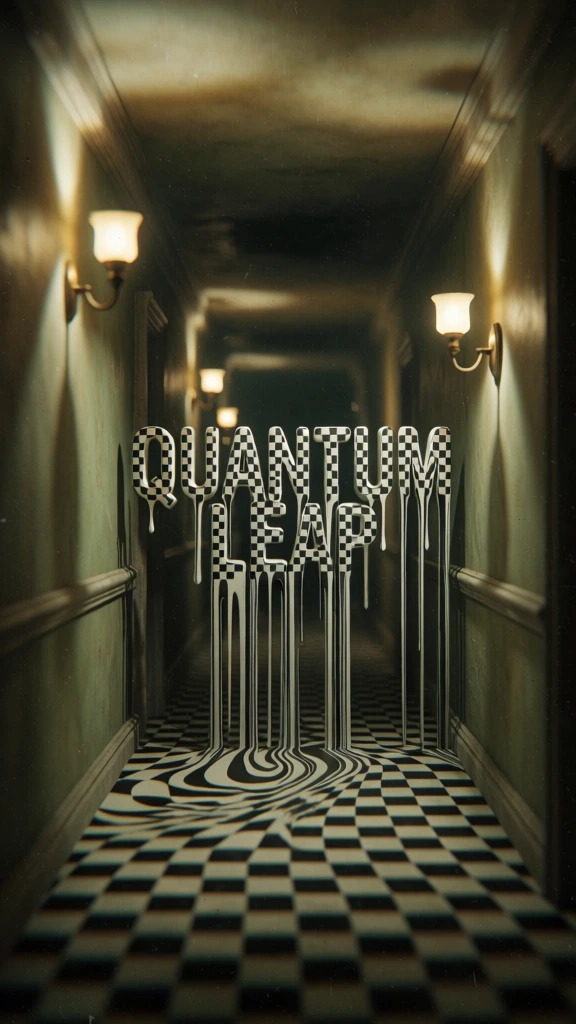 Surreal eerie hallway with extreme forced perspective,... | Krea
