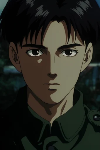 Cinematic Cyber-Noir Anime moodboard — generate AI images in this style