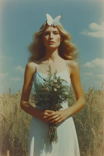 Nostalgic Surrealist Poetics style reference image — muted pastel color palette