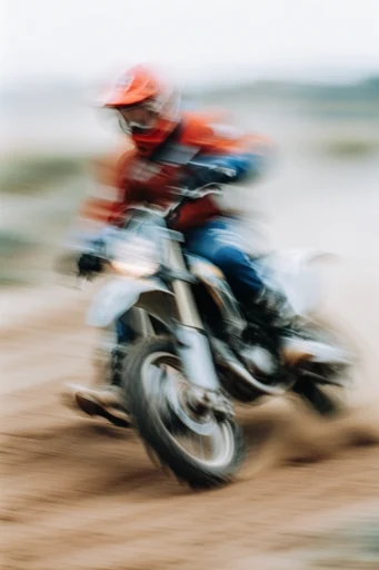 Kinetic Velocity Blur moodboard — generate AI images in this style