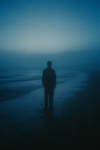 Cinematic Nocturnal Minimalism moodboard — generate AI images in this style