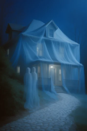 Nocturnal Ethereal Surrealism style reference image — bioluminescent internal glow