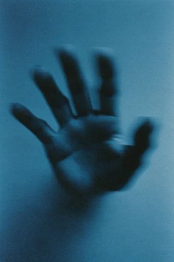 Spectral Blue Liminality style reference image — ethereal motion blur