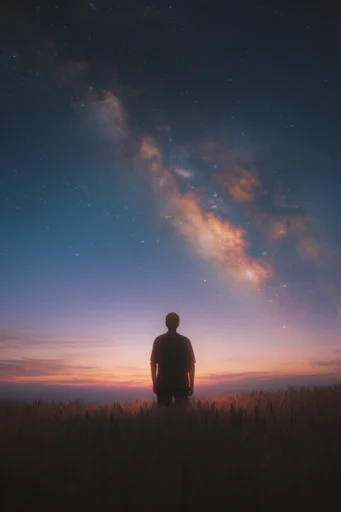 Celestial Nocturnal Sublime moodboard — generate AI images in this style