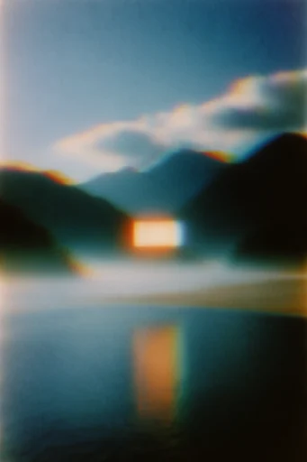 Ethereal Analog Nostalgia style reference image — motion blur