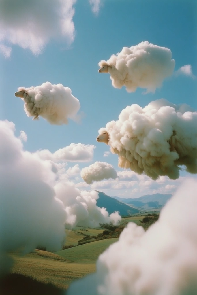 Ethereal Sky Nostalgia style AI image example 2