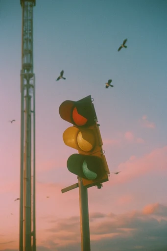 Nostalgic Analog Dreamscape style reference image — dreamy hazy glow