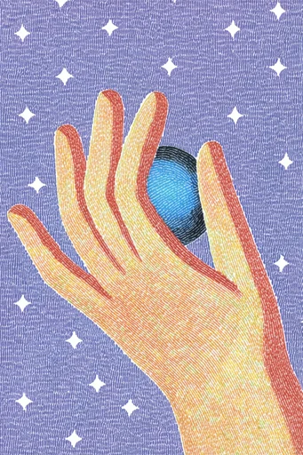 Vibrant Textured Narrative style reference image — storybook illustration style