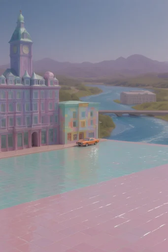Ethereal Pastel Poolcore style reference image — poolcore
