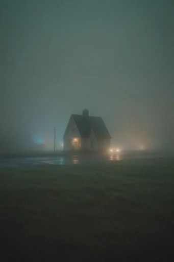 Cinematic Liminal Fog style AI image example 4
