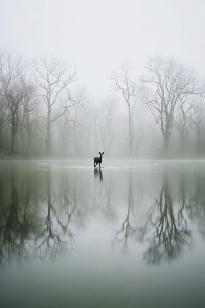 Ethereal Muted Minimalism style AI image example 3