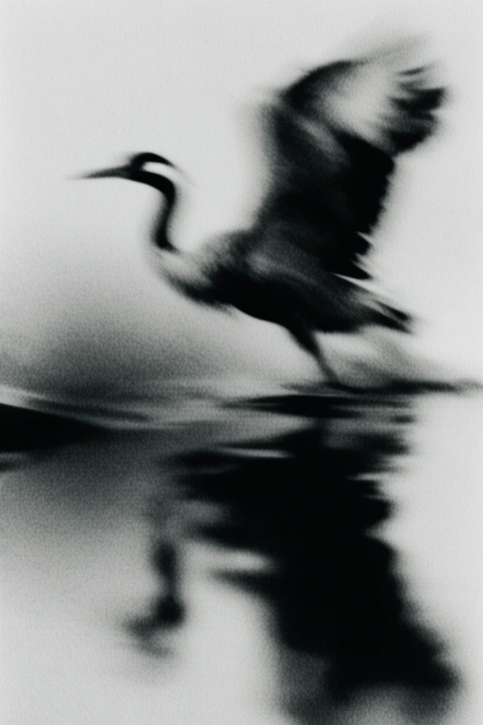 Kinetic Noir Spectralism style AI image example 3