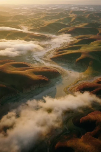 Ethereal Solarpunk Dreamscapes style AI image example 2