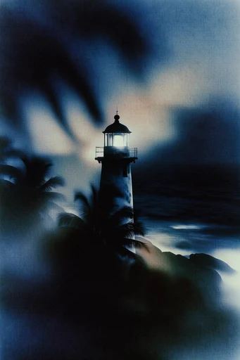 Ethereal Nocturnal Pictorialism style reference image — chiaroscuro lighting