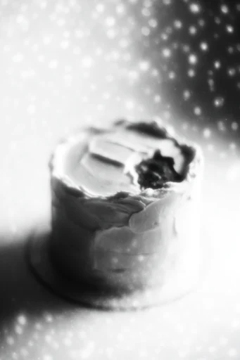 Ethereal Monochrome Noir style reference image — high contrast black and white
