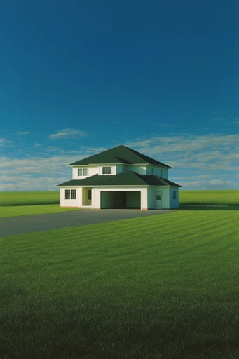 Vivid Liminal Surrealism style AI image example 4