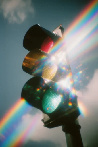 Ethereal Prismatic Aqueous style reference image — liquid caustics