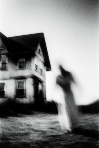 Spectral Monochrome Noir style reference image — chiaroscuro lighting