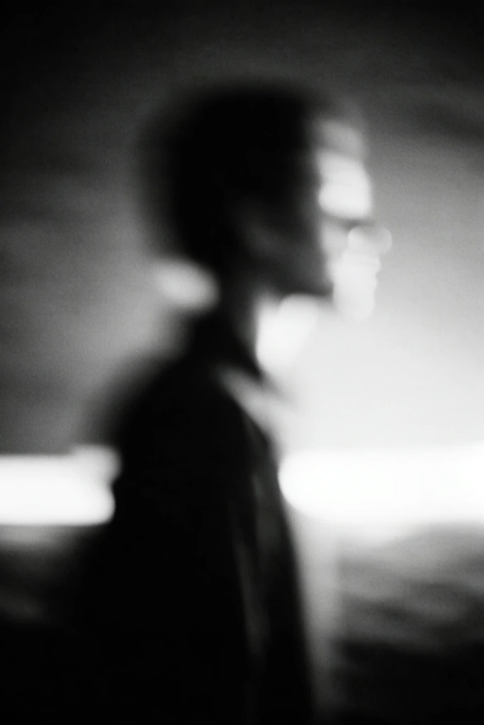 Ethereal Monochrome Noir style AI image example 1