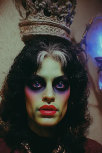 Analog Technicolor Retro-Fantasy style reference image — practical special effects