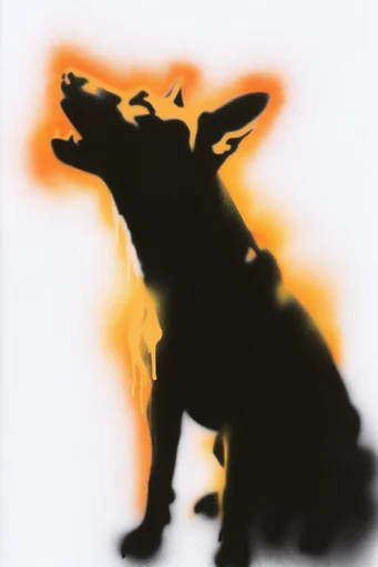 Radioactive Noir Surrealism style reference image — surreal liquid forms
