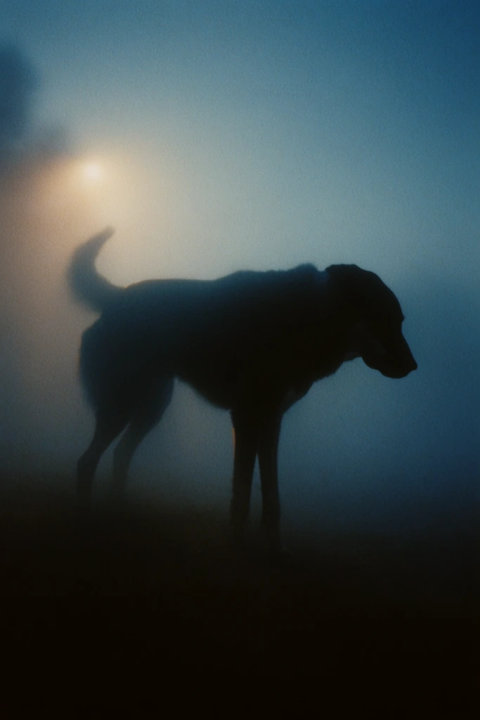 Atmospheric Nocturnal Haze style AI image example 3