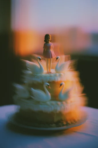Ethereal Nocturnal Motion style reference image — soft-focus haze
