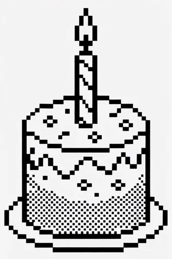 Retro Digital Dither style reference image — lo-fi digital glitch