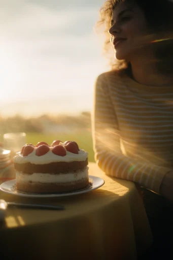 Sun-Drenched Analog Nostalgia style reference image — dreamy light leaks