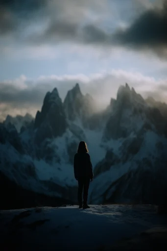 Cinematic Nordic Introspection style reference image — cinematic still