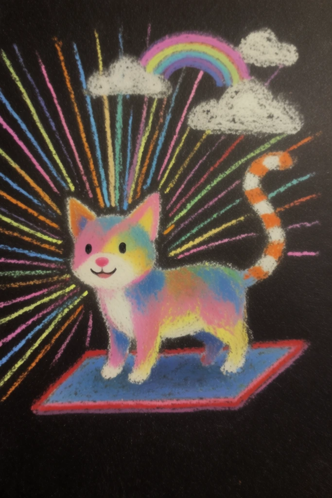 Esoteric Neon Radiance style AI image example 3