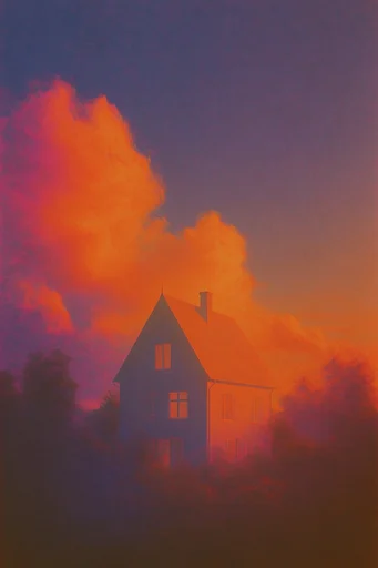 Analog Mythic Glow style AI image example 4