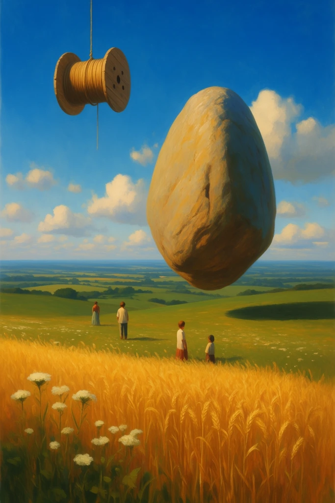 Surrealist Horizon Landscapes style AI image example 2