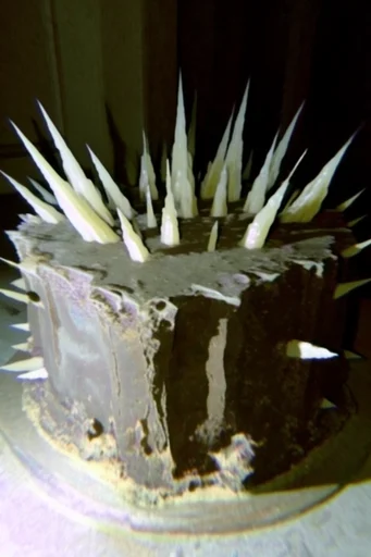 Analog Liminal Glitchcore style reference image — lo-fi CGI