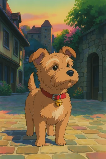 Nostalgic Hand-Drawn Anime style reference image — detailed cel animation