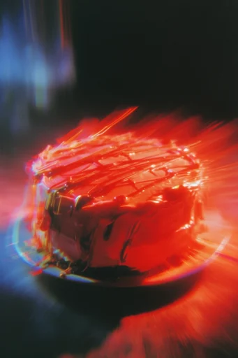 Kinetic Nocturnal Blur style reference image — chromatic aberration