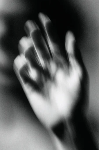 Spectral Kinetic Noir style reference image — ethereal motion blur