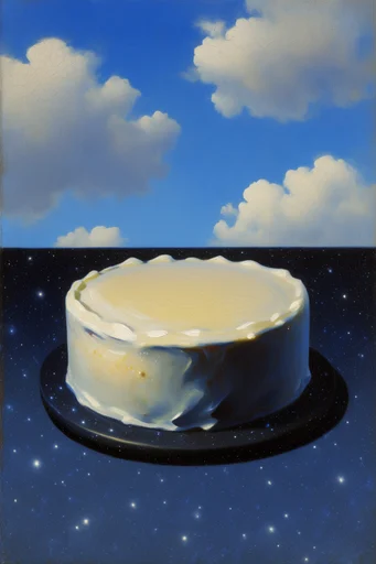 Metaphysical Celestial Surrealism style reference image — metaphysical art