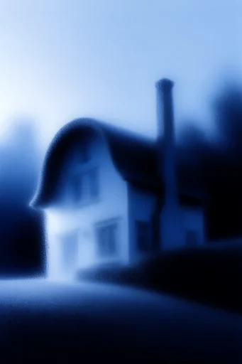 Ethereal Cyanotype Haze style AI image example 4