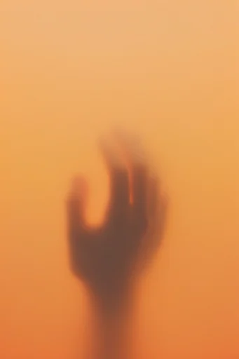 Atmospheric Amber Minimalism style reference image — minimalist silhouette