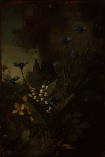 Nocturnal Gothic Romanticism style reference image — moody dark aesthetic
