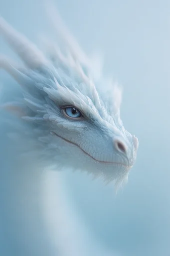 Ethereal Blue Minimalism style reference image — shallow depth of field