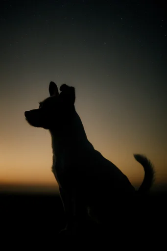 Nostalgic Twilight Silhouettes style reference image — ethereal backlighting