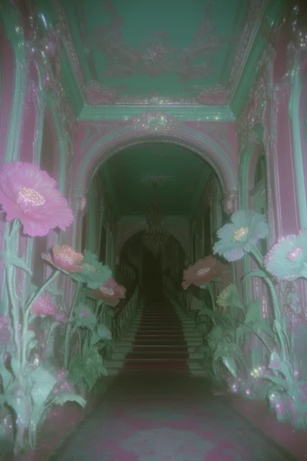 Uncanny Liminal Pastel style reference image — atmospheric lighting