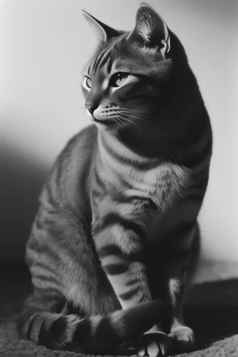 Sculptural Monochrome Surrealism style reference image — dramatic shadows