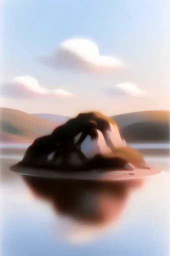 Luminous Dollhouse Animation style AI image example 2